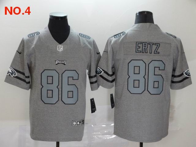 Men's Philadelphia Eagles #86 Zach Ertz Jersey NO.4;